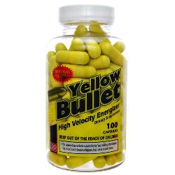 Yellow Bullet 25 mg Ephedra 100 caps